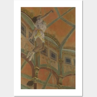 Miss La La at the Cirque Fernando by Edgar Degas Posters and Art